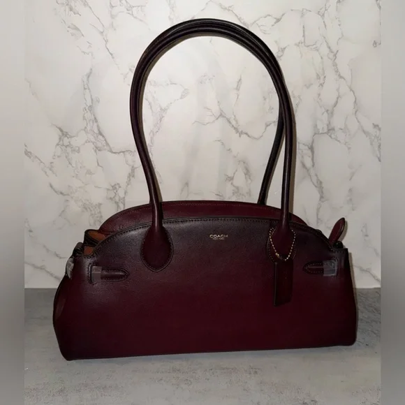 Coach Empire Carryall Bag 34 Merlot NWT - Picture 1 of 8
